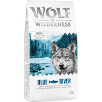 Produktbild von Wolf of Wilderness Blue River Hundefutter Adult Lachs getreidefrei 2 x 12 kg - 12 kg