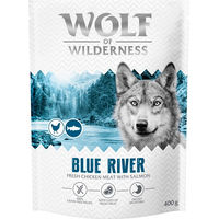 Produktbild von Wolf of Wilderness Blue River Hundefutter Adult Lachs getreidefrei 400 g