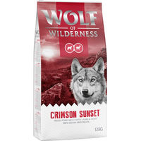 Produktbild von Wolf of Wilderness Crimson Sunset Trockenfutter für Hunde Adult Lamm und Ziege getreidefrei 2 x 12 kg - 2 x 12 kg