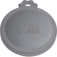 Produktbild von Wolf of Wilderness Dosendeckel aus Silikon Grau 5 Stück Set für 400 g und 800 g Dosen - 400 g
