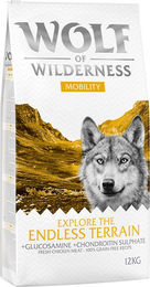 Produktbild von Wolf of Wilderness Explore The Endless Terrain Mobility Hundefutter Huhn und Wild getreidefrei 12 kg - 12 kg