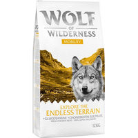 Produktbild von Wolf of Wilderness Explore The Endless Terrain Mobility Hundefutter Huhn und Wild getreidefrei 12 kg - 12 kg