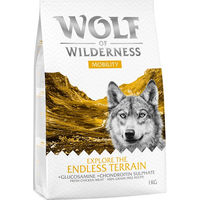 Produktbild von Wolf of Wilderness Explore The Endless Terrain Mobility Hundefutter Huhn und Wild getreidefrei 5 x 1 kg - 5 x 1 kg