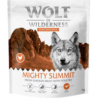 Produktbild von Wolf of Wilderness Explore The Mighty Summit Performance Hundefutter Huhn getreidefrei 1 kg
