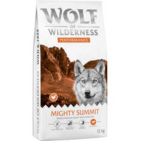 Produktbild von Wolf of Wilderness Explore The Mighty Summit Performance Hundefutter Huhn getreidefrei 2 x 12 kg