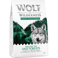 Produktbild von Wolf of Wilderness Explore The Vast Forests Hundefutter Huhn Weight Management Getreidefrei 1 kg - 1 kg