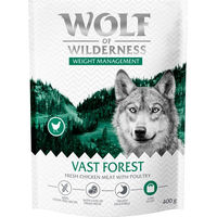 Produktbild von Wolf of Wilderness Explore The Vast Forests Hundefutter Huhn Weight Management getreidefrei 400 g