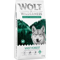 Produktbild von Wolf of Wilderness Explore The Vast Forests Weight Management Hundefutter Huhn getreidefrei 12 kg