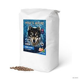 Produktbild von Wolf of Wilderness Getreidefreies Trockenfutter Lachs Junior 20 kg