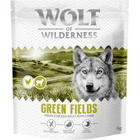 Produktbild von Wolf of Wilderness Green Fields Hundefutter Adult Lamm getreidefrei 1 kg