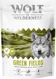 Wolf of Wilderness Green Fields Hundefutter Adult Lamm getreidefrei 100 g – Bild 1 von 1