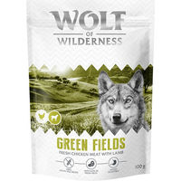 Produktbild von Wolf of Wilderness Green Fields Hundefutter Adult Lamm getreidefrei 100 g