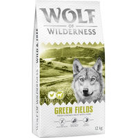 Produktbild von Wolf of Wilderness Green Fields Hundefutter Adult Lamm getreidefrei 12 kg