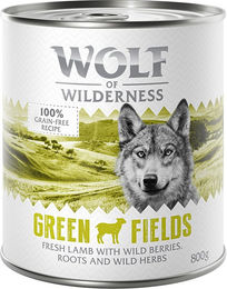 Produktbild von Wolf of Wilderness Hundefutter Adult Lamm Getreidefrei Sparpaket 24 x 800 g - 6 x 800 g