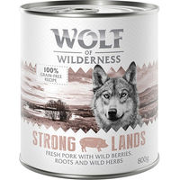 Produktbild von Wolf of Wilderness Hundefutter Adult Single Meat Schwein Getreidefrei 6 x 800 g - 6 x 800 g