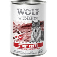 Produktbild von Wolf of Wilderness Hundefutter Senior Geflügel mit Rind Getreidefrei 400 g - 400 g