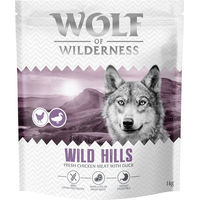 Produktbild von Wolf of Wilderness Hundefutter Wild Hills Ente Adult Getreidefrei 1 kg