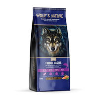 Produktbild von Wolf of Wilderness Hundetrockenfutter Light & Senior Fjord-Lachs Getreidefrei 8 kg