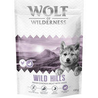 Produktbild von Wolf of Wilderness Junior Probierbeutel Ente getreidefrei 100 g