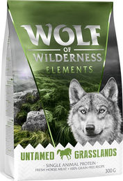 Produktbild von Wolf of Wilderness Pferd Sensitiv Single Meat Untamed Grasslands Monoprotein Getreidefrei Adult 300 g