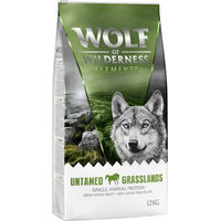 Produktbild von Wolf of Wilderness Pferd Sensitiv Untamed Grasslands Monoprotein Getreidefrei Adult 2 x 12 kg - 2 x 12 kg
