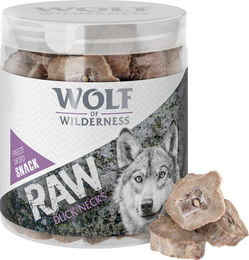 Produktbild von Wolf of Wilderness RAW Snacks Entenhälse gefriergetrocknet getreidefrei 4 x 90 g - 4 x 90 g