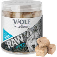 Produktbild von Wolf of Wilderness RAW Snacks Gefriergetrocknete Belohnung für Hunde Lachsfilet Getreidefrei 4 x 70 g - 4 x 70 g
