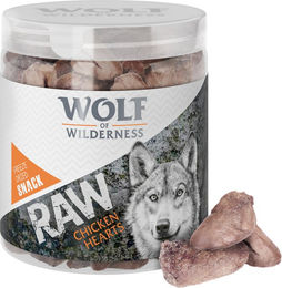 Produktbild von Wolf of Wilderness RAW Snacks Gefriergetrocknete Hühnerherzen Getreidefrei 4 x 70 g - 4 x 70 g