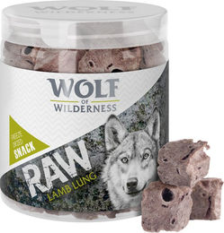 Produktbild von Wolf of Wilderness RAW Snacks Gefriergetrocknete Lammlunge Belohnungssnack für Hunde 50 g