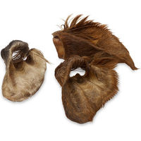 Produktbild von Wolf of Wilderness Rinderohren mit Fell Naturkauartikel für Hunde 480 g