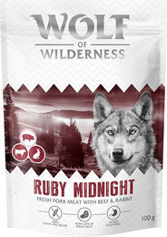 Wolf of Wilderness Ruby Midnight Hundefutter Rind und Kaninchen Adult Getreidefrei 100 g – Bild 1 von 1
