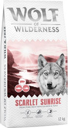 Produktbild von Wolf of Wilderness Scarlet Sunrise Hundefutter Lachs und Thunfisch getreidefrei 12 kg