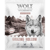 Produktbild von Wolf of Wilderness Schweinenohren Grazing Hollows Monoprotein und getreidefrei 260 g