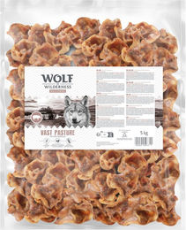 Produktbild von Wolf of Wilderness Schweineohrmuscheln Vast Pasture Naturkauartikel monoprotein und getreidefrei 5 kg