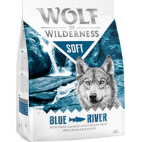 Produktbild von Wolf of Wilderness Soft Blue River Getreidefreies Hundefutter mit Lachs und Huhn 1 kg - 1 kg