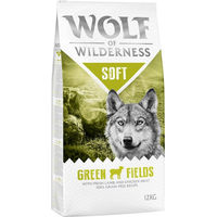Produktbild von Wolf of Wilderness Soft Green Fields Hundefutter Lamm und Huhn getreidefrei 2 x 12 kg - 2 x 12 kg