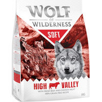 Produktbild von Wolf of Wilderness Soft High Valley Hundekroketten Rind getreidefrei 1 kg - 1 kg