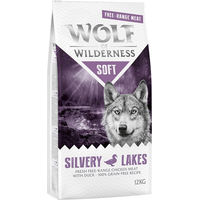 Produktbild von Wolf of Wilderness Soft Silvery Lakes Hundefutter Freiland-Huhn und Ente getreidefrei 2 x 12 kg - 12 kg