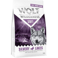 Produktbild von Wolf of Wilderness Soft Silvery Lakes Hundetrockennahrung Freiland-Huhn & Ente getreidefrei 5 x 1 kg - 5 x 1 kg