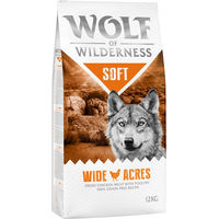 Produktbild von Wolf of Wilderness Soft Wide Acres Hundefutter Huhn getreidefrei 12 kg - 12 kg