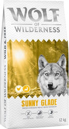 Produktbild von Wolf of Wilderness Sunny Glade Hundefutter Adult Hirsch getreidefrei 12 kg