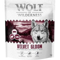 Produktbild von Wolf of Wilderness Velvet Gloom Hundefutter Truthahn und Forelle getreidefrei 4 x 1 kg