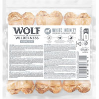 Produktbild von Wolf of Wilderness White Infinity Kauknochen aus Pferdehaut getreidefrei 3 x 12 cm 150 g
