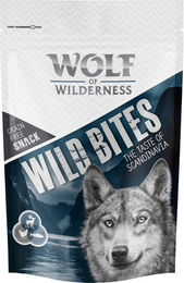 Produktbild von Wolf of Wilderness Wild Bites Hundesnack Elch Seelachs Huhn Getreidefrei 3 x 180 g - 3 x 180 g