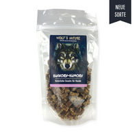 Produktbild von Wolf's Nature Kaninchen-Häppchen Belohnungssnack für Welpen getreidefrei und hypoallergen 150 g