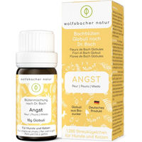 Produktbild von Wolfsbacher Natur Bachblüten Angst Globuli zur Beruhigung für Hunde und Katzen 10 g - 1200 Stk.