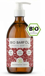 Wolfsbacher Natur Bio Barf Öl für Hunde 500 ml vegan mit Omega 3-6-9 für Haut Fell und Verdauung - 500 ml – Bild 1 von 9