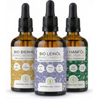 Produktbild von Wolfsbacher Natur Bio Futteröl Set 3 x 100ml