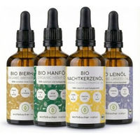 Produktbild von Wolfsbacher Natur Bio Futteröl Set 4 x 100ml