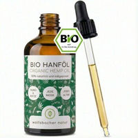 Produktbild von Wolfsbacher Natur Bio Hanföl für Hunde und Katzen 100 ml zur Unterstützung von Haut und Fell - 100 ml